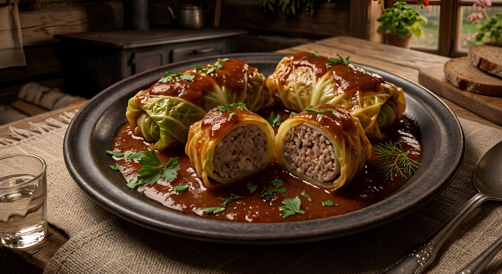 Stuffed Cabbage (Gołąbki)